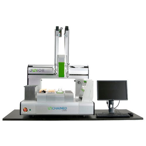 Workflow-Laborautomatisierungssystem - Junior  - Unchained Labs - mit hohem Durchsatz / Tisch