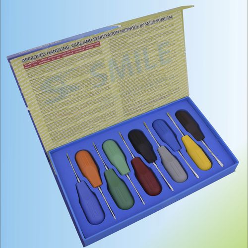 Gebogenes Periotomkit - SSI 786-4531 - Smile Surgical Ireland Limited - gerade / Edelstahl