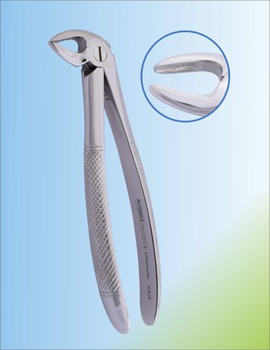 Dentale Extraktionszange / für Zahnwurzeln - SSI 786-124 - Smile Surgical Ireland Limited - englische Form