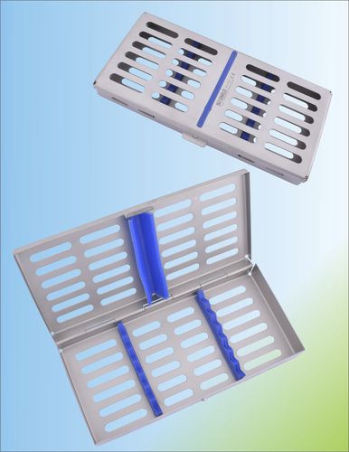 Sterilisierkassette für zahnärztliche Instrumente - SSI 786-4507 - Smile Surgical Ireland Limited - Edelstahl / perforiert
