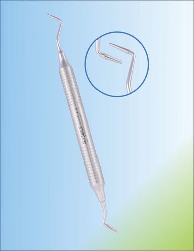 Parodontaler Dental-Scaler - SSI 786-2768-1 - Smile Surgical Ireland Limited - doppelt / Edelstahl / autoklavierbar