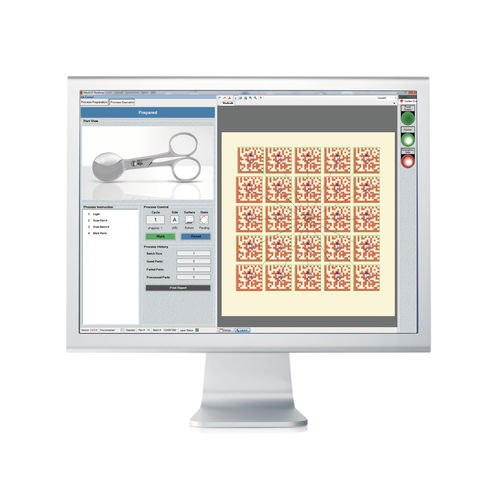 Lasermarkierungssoftware - AOP NT Advanced - FOBA Laser Marking + Engraving, ALLTEC GmbH - Reporting / Bestätigung / Kontroll
