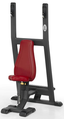 Kraftbank für Sitztraining - 4SHO076/0 - Telju Fitness - mit Hantelscheibenablage
