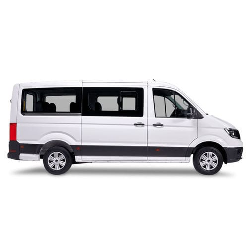Fahrzeug für Personen mit eingeschränkter Mobilität / Kastenwagen - Volkswagen Crafter  - Olmedo Special Vehicles - rückwärtiger Eingang