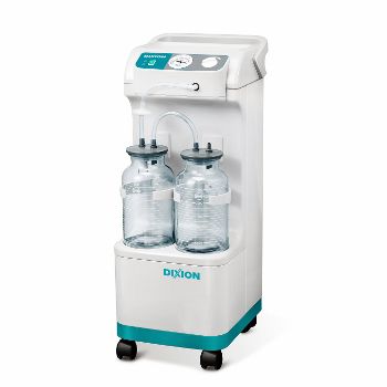 Elektrische chirurgische Absaugpumpe - Vacus 7305, Vacus 7308 - Dixion Vertrieb Medizinischer Geräte - für chirurgische Drainage und Debridement / auf Rollen