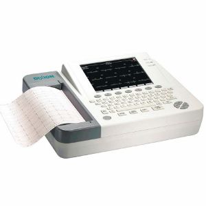 Ruhe-Elektrokardiograph - ECG-1012 - Dixion Vertrieb Medizinischer Geräte - 12 Kanäle / digital / mit Drucker