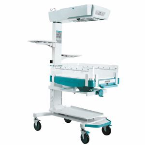 Höhenverstellbarer Reanimationseinheit für Säuglinge - BabyGuard W-1140, BabyGuard W-1145 - Dixion Vertrieb Medizinischer Geräte - auf Rollen