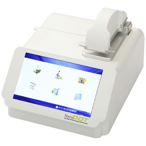 UV-vis-Mikrospektrometer - ND-3800-OD - Hercuvan - Mikrovolumen / Xenon / Tisch