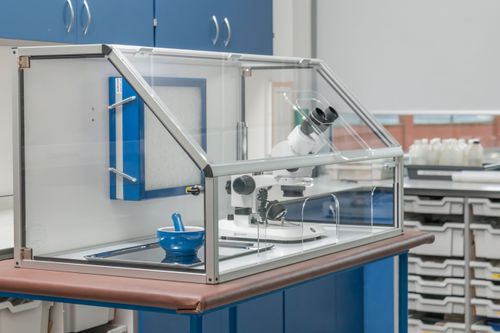 Chemieabzugshaube-Sterilbank - WAYSAFE SA1000 - Solotec Scientific - Wäge / für Mikroskopie / für Gefahrstoffe