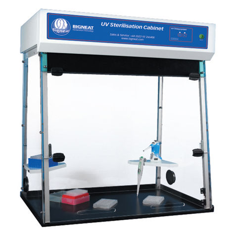 Labor-Abzugshaube - BC UV SC - Bigneat - für biologische Risiken / Tisch / Laminar-Flow