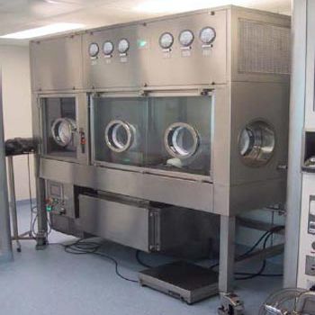Isolator für Arzneistoffe - Lesatec - ISO Klasse 5 / bodenstehend / Unterdruck