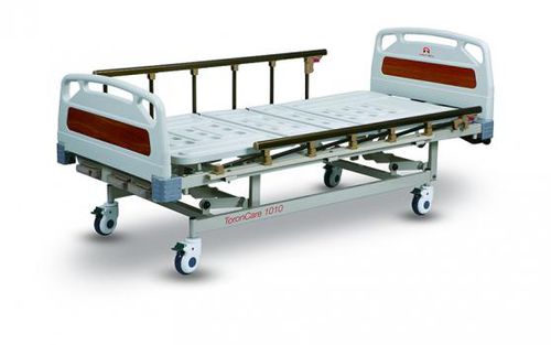Krankenhausbett - ToronCare 1010 - Torontech Group International - manuell / höhenverstellbar / auf Rollen