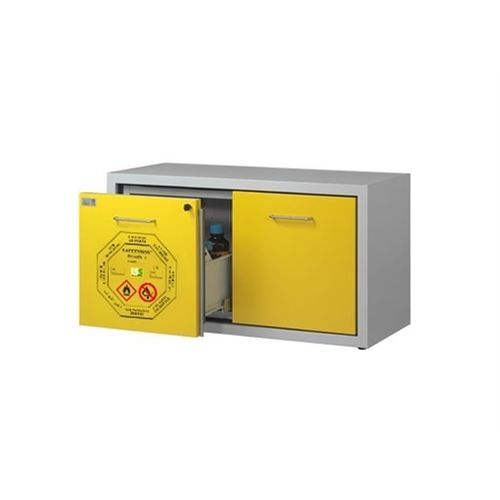 Sicherheitsschrank - SAFETYBOX® AC 1200/50 CM DD - Labor Security System - für brennbare Produkte / Labor / 2 Schubladen