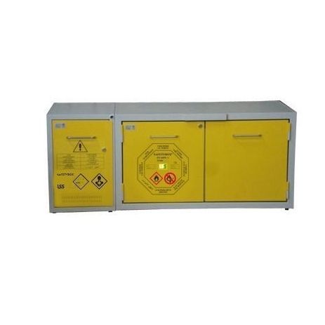 Sicherheitsschrank - KEMFIRE® 1500/50 type E - Labor Security System - für Säuren / für Laugen / für brennbare Produkte