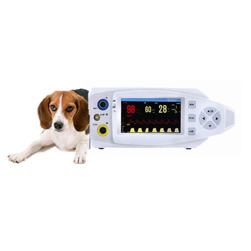 Tragbarer Patientenmonitor - PM-2D VET - Promed Technology - Herzfrequenz / etCO2 / SpO2