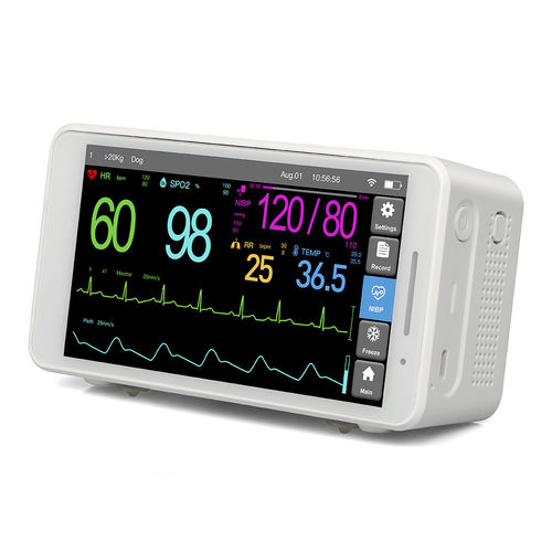 Handgerät-Vitalzeichenmonitor - PM-5 Plus - Promed Technology - EKG / TEMP / Blutdruckmessung