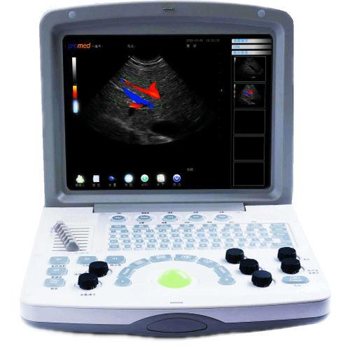 Tragbares Ultraschallgerät - M2 - Promed Technology - für Multifunktions-Ultraschall / Schwarz-Weiß / Farbdoppler