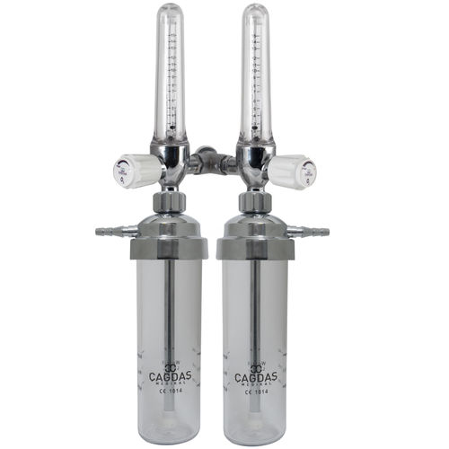 Doppelter Durchflussmesser - GE 05 series - Çağdaş Medical - Sauerstoff / Luft / für Krankenhaus