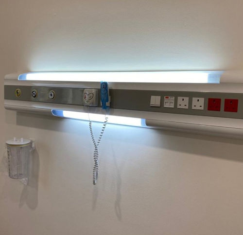 Wandmontierte Versorgungseinheit - HB 00 000 series - Çağdaş Medical - horizontal / für die Intensivstation / Patientenzimmer