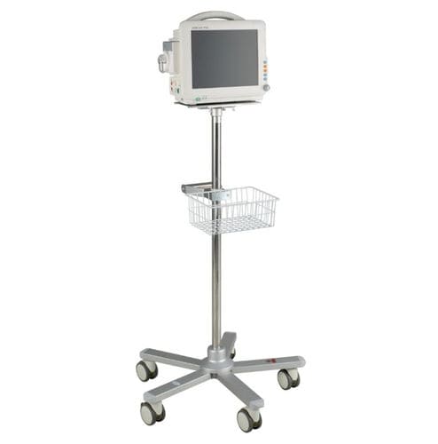 Medizinischer Wagen - ADAX 002 - Çağdaş Medical - für Monitor / Vielzweck / Edelstahl