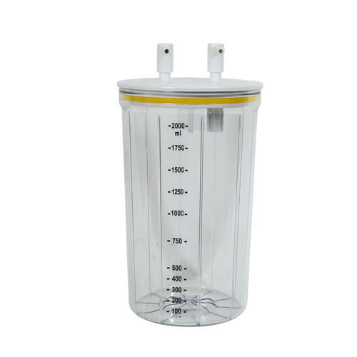 Absaugbehälter für Körperflüssigkeiten - GE 02 4001 - Çağdaş Medical - aus Polycarbonat / autoklavierbar