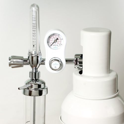 Sauerstofftherapiegerät mit Durchflussmesser - GE 05 series - Çağdaş Medical - manuell / für Schienensystem / mit Sauerstoffflasche