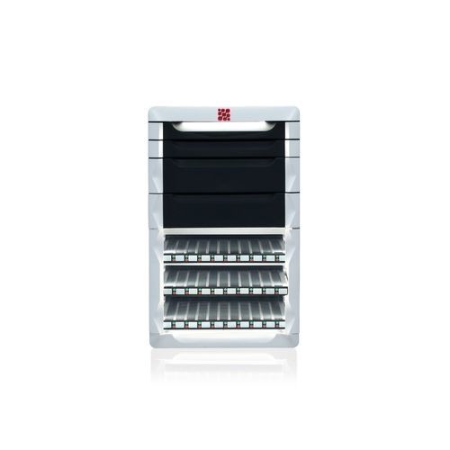 Sicherheits-Möbelset - Dual Tower Half Height - Simeks Medical Systems - Versorgung / für Medikamente / für Krankenhaus