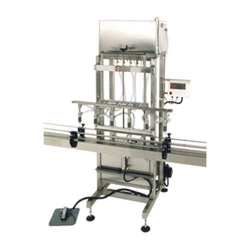 Automatische Abfüllmaschinen - Flowthrough™ - Capmatic - halbautomatisch / Tisch / für Flüssigkeiten