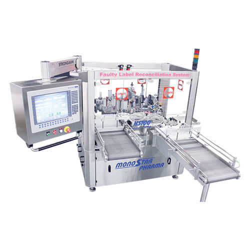 Labeling Maschine / für Flaschen - MonoStar Pharma™ - Capmatic - für Medikamentenampullen / für Spritzen / für Ampullen