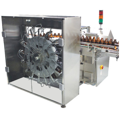 Reinigungsstation für Flaschen - RotoCleanStar™ - Capmatic - für die Pharmaindustrie / Klarspül / drehbar