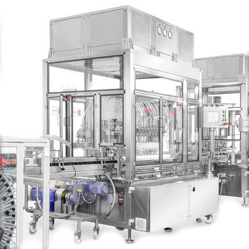 Füll- und Versiegelsystem / für die Pharmaindustrie - RLM Series - MG America - automatisch / linear / kontinuierlich