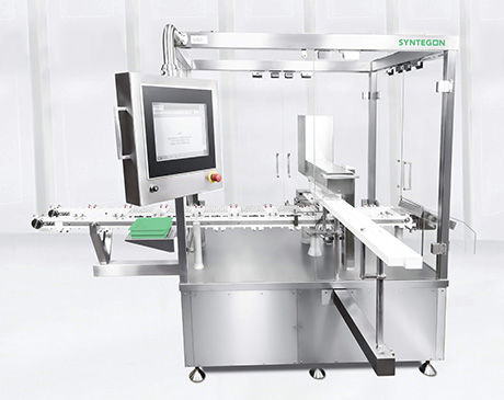 Labeling Maschine / für Spritzen - RIL 30 series - Syntegon Technology GmbH - Hochgeschwindigkeit / getaktete Funktion