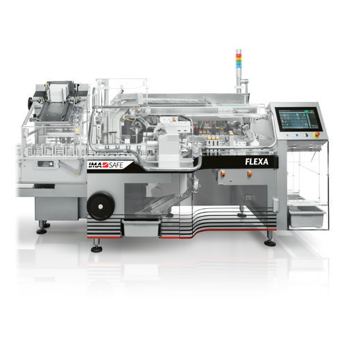 Kontinuierlicher Kartonierer - FLEXA Series - IMA Pharma - getaktete Funktion / servogesteuert / kompakt