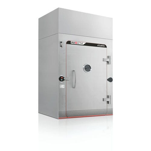 Reinigungs- und Desinfektionsgerät / für die Pharmaindustrie - ATLANTIS series - IMA Pharma - für Container / bodenstehend / automatisch