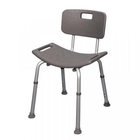 Hocker für Gesundheitseinrichtungen - 10-99050 - Bilt-Rite Mastex Health - höhenverstellbar / mit Rückenlehne / T-förmig