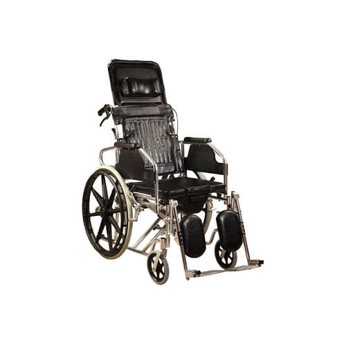 Passiver Rollstuhl - 411 - IMC MEDICAL - für den Innenbereich / mit Fußstütze / mit Kopfstütze