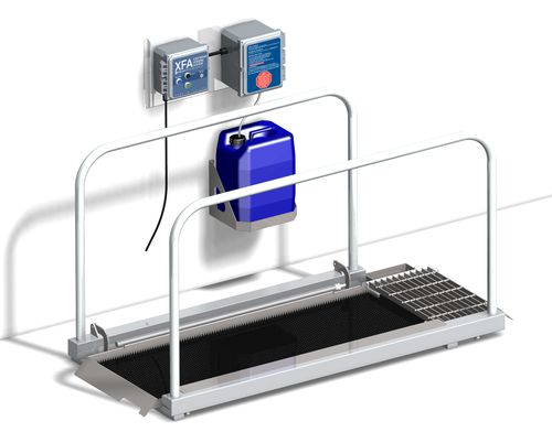 Reinigungsstation für Schuhe - XFA - Meritech - automatisiert