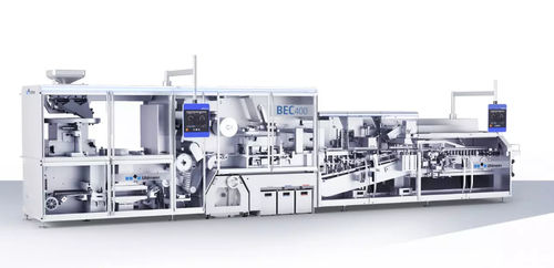 Automatisierte Verpackungsmaschine - BEC 400 - Uhlmann - bodenstehend / kompakt / Blister