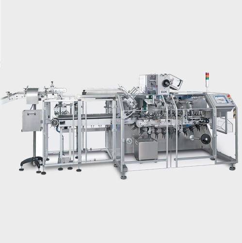 Horizontaler Kartonierer - P 91 - Romaco - intermittierend / servogesteuert / modular