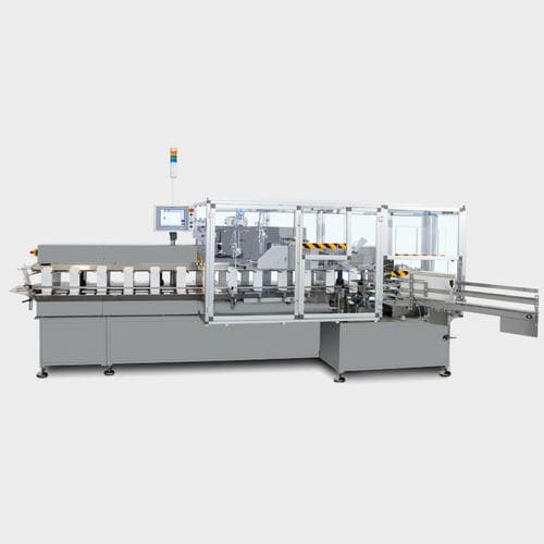 Vertikaler Kartonierer - BIPAK Series - Romaco - halbautomatisch / kontinuierlich / intermittierend
