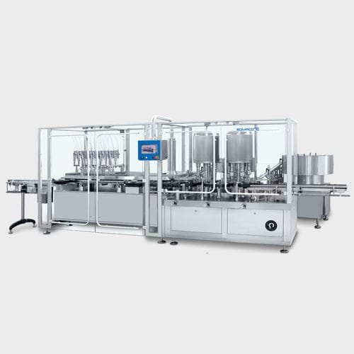 Abfüllanlage für Flüssigkeiten - LF Series - Romaco - servogesteuert / kontinuierlich / Schrauben