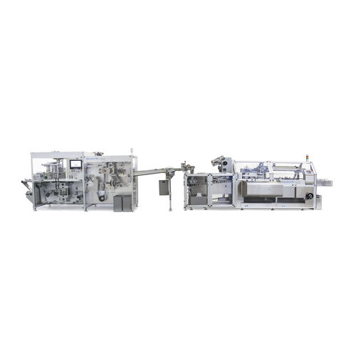 Kontinuierliches Verpackungssystem - NBL 400 - Romaco - drehbar / Tabletten / Blister