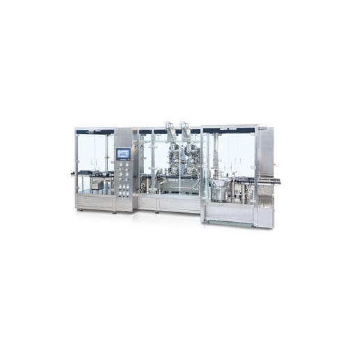 Abfüllanlage für Pulver - MicroMaxX series - Romaco - automatisch / servogesteuert / Vakuum
