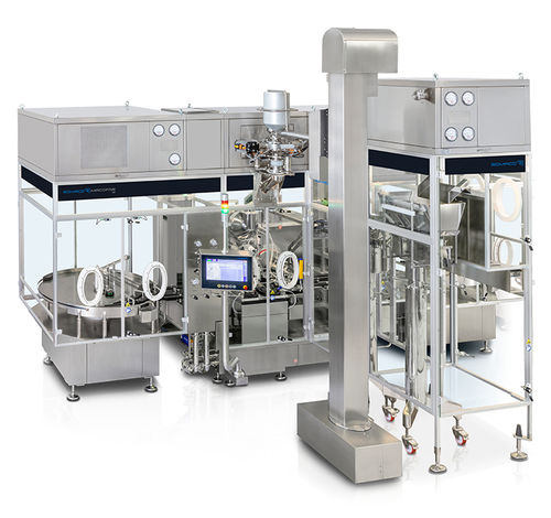 Pulverabfüllanlage - MICRO series - Romaco - automatisch / getaktete Funktion / Vakuum