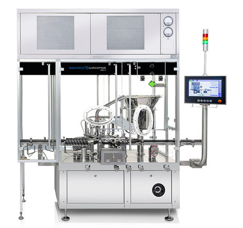 Capper-System / für Ampullen - Macofar MAC  - Romaco - für die Pharmaindustrie / automatisch / kontinuierlich