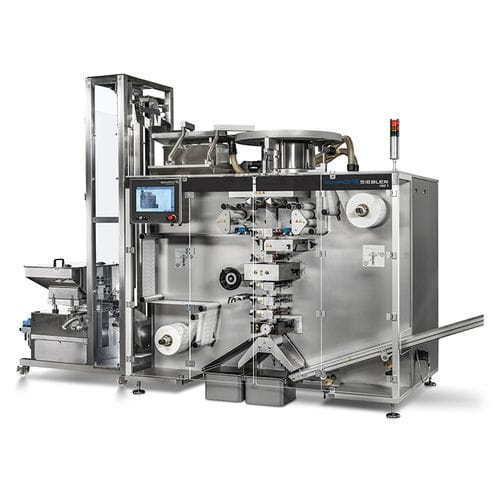 Servogesteuerte Verpackungsmaschine - HM 1 series - Romaco - kompakt / modular / Feststoff