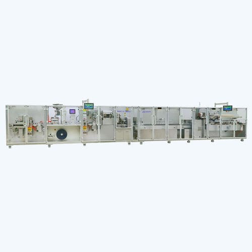 Verpackungssystem mit Kartoniermodul - BPL400P - Jornen Machinery Co., Ltd - automatisch / kontinuierlich / servogesteuert