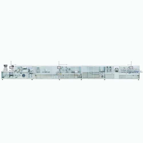 Verpackungssystem mit Kartoniermodul - BPL500P - Jornen Machinery Co., Ltd - automatisch / kontinuierlich / servogesteuert