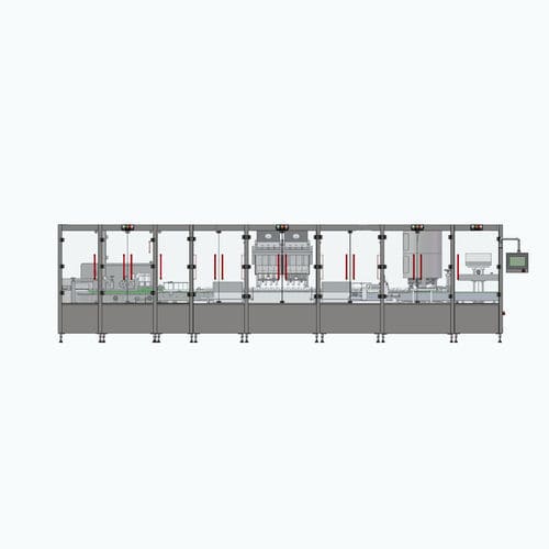 Servogesteuertes Verpackungssystem - Jornen Machinery Co., Ltd - automatisch / kontinuierlich / horizontal