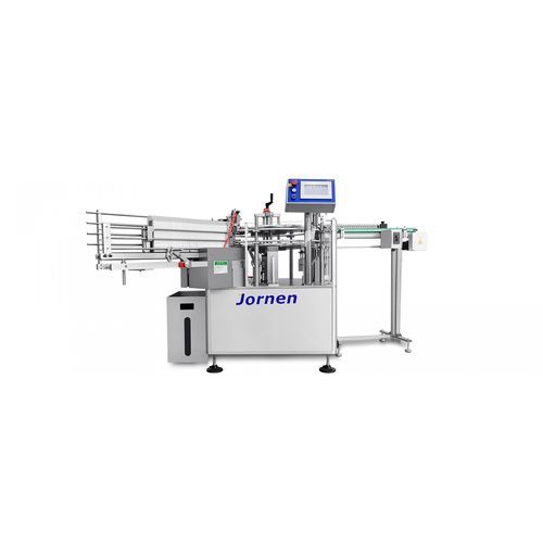 Automatischer Kartonierer - ZV60B - Jornen Machinery Co., Ltd - getaktete Funktion / vertikal / Vakuum